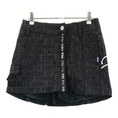 サイズ：S FILA GOLF フィラゴルフ  インナー付 ストレッチスカート 総柄 ブラック系 [240101273390]# ゴルフウェア レディース ストスト