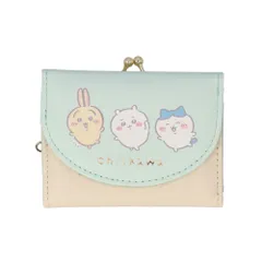 ☆ ミント ☆ ちいかわ ミニ口金財布 財布 ちいかわ 三つ折り 三つ折り財布 がまぐち サイフ がま口財布 がまぐち財布 お財布 がま口 さいふ 折りたたみ財布 レディース 女の子 女子高生 キャラクター かわいい 高校生 中学生 小学生 キッズ