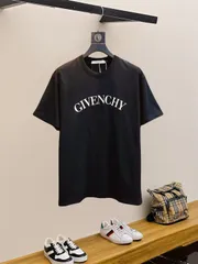 【今日特価】GIVENCHY GVC 2025SS 刺繍 LOGO ショートスリーブ