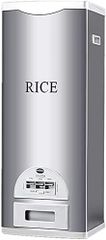 米びつ密閉 米びつ ライスバレル 食品容器 虫除け 防湿 米びつ 家庭用貯蔵 ライスボックス ステンレス鋼 スマートライス こめびつ お米保存容器 お米入れ お米ケース 貯蔵タンク キッチン収納 (silver,30KG)