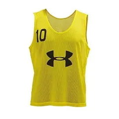 アンダーアーマー(UNDER ARMOUR) ナンバー ビブス 10枚セット 2番-11番 1295510-737 サンライト