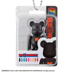 【中古】キーホルダー BLACK 「BE＠RBRICK-ベアブリック- パッケージチャームコレクション」