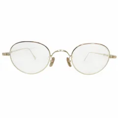 美品　ルノア M5-05 メタルフレーム　ラウンド　ゴールド 中古伊達メガネ 未使用 Lunor ルノア メガネフレーム M5 Mod.05 ラウンド ドイツ