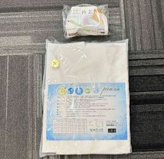 【衿芯付き】衿秀　ひんやりき楽っくPremium S•M•Lサイズ　絽替袖・絽替衿/広衿用衿芯セット
