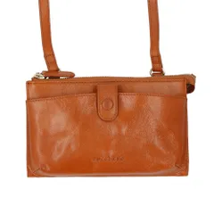 ☆ キャメル ☆ zucchero ズッケロ ゴートレザー ショルダーバッグ ズッケロ バッグ ショルダー ゴートレザー ショルダーバッグ ショルダーバック ミニショルダー スマホショルダー 肩掛け 斜めかけ ななめかけ マチ 軽い 軽量 皮革 山羊革