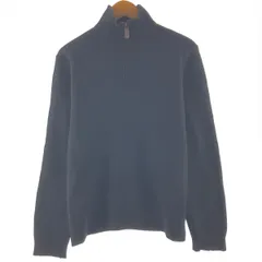 古着 ラルフローレン Ralph Lauren POLO by Ralph Lauren ウールニットハーフジップセーター メンズL相当/eaa503515