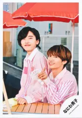 【中古】生写真(ジャニーズ) なにわ男子/道枝駿佑・藤原丈一郎/上半身/シングル「初心LOVE(うぶらぶ)」MV＆ジャケ写オフショット/公式生写真