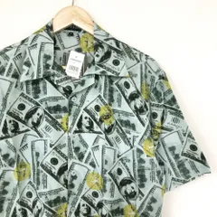 DGK ドル札 半袖 シャツ 総柄 ボディーがティファニーブルー 美シルエット
