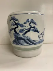 火鉢　メダカ鉢　鉢カバー　古民家　レトロ　昭和　当時　ジャンクガーデン　植木鉢 火鉢 メダカ鉢 鉢カバー 古民家 レトロ 昭和 当時 ジャンク