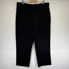 古着 ディッキーズ Dickies ワークパンツ 874 ワンポイントロゴ 長ズボン チノパン 大きいサイズ オリジナルフィット w40 L30  ブラック メンズ