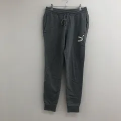 【PUMA】プーマ　グレー　Ｌ　パンツ　スウェット　ジャージ　無地　シンプル　カジュアル