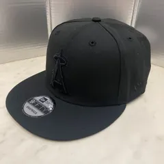 9FIFTY ニューエラ Newera ロサンゼルス エンゼルス  Angels スーパーブラック スナップバックキャップ BOB (950-141)