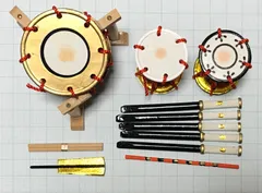 ［バラ売り可］雛人形 五人囃子 小道具セット