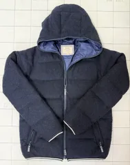 ハ2502-5-3705 ビーミングバイビームス　B:MING by BEAMS ダウンジャケット　ネイビー　L