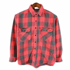 好配色　90s ファイブブラザー fivebrother ネルシャツ XL 90s FIVE BROTHER heavy flannel shirt “size M-TALL” 90年代