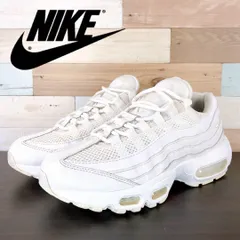 NIKE AIR MAX 95 ナイキ エア マックス 95  ホワイト メタリックシルバー 24.5cm U10730 DH8015-100