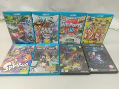 【訳アリ・まとめ売り・バラ売り不可】Wii U ソフト8タイトルセット Nintendo 2509-DZat-7