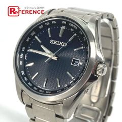 SEIKO セイコー 腕時計 デイト 7B75-0AA0 チタン