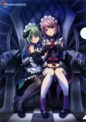 【中古】クリアファイル キリカ＆マーシャ A4クリアファイル 「PS5/Switchソフト グリム・ガーディアンズ サーヴァント・オブ・ザ・ダーク」 予約特典