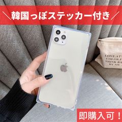 おまけステッカー付き！クリアスマホケース for iPhone - M.M style