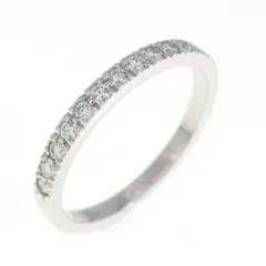 ティファニー ノヴォ ハーフサークル ダイヤ リング 750(PG) jp9号 TIFFANY&Co. ティファニー ノヴォ ダイヤモンド ラウンド リング
