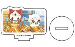 [중고] 아크릴 스탠드 아크릴 패널 식사 디자인 [요괴 시계 × 어린이 냥코 아크릴 쁘띠 스탠드 01. 공식 일러스트]