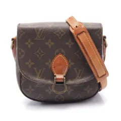 ルイ・ヴィトン LOUIS VUITTON ショルダーバッグ サンクルーPM M51244 モノグラム PVCコーティングキャンバス レザー ミニミニサンクルー レディース Used C