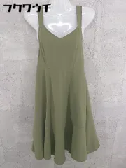 ◇ JILL by JILLSTUART ジル バイ ジルスチュアート 膝下丈 フレア ジャンパースカート サイズS グリーン レディース 【1002802275111】のサムネイル