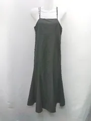 ◇ Θ FREE'S MART フリーズマート キャミソール ロング キャミワンピース サイズS ブラック レディース E  【1410100060979】