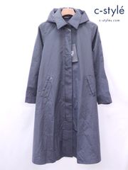 V985 [未使用品] nobis ノビス トレンチコート S/P ブラック IVY Women's Tailored Trench Coat レディース | Q★