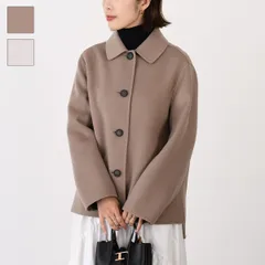 S Max Mara エス マックスマーラ アウター コート LILY リリー ウール ジャケット レディース ベージュ フロントボタン留め サイドポケット 防寒 秋 冬のサムネイル