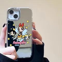 パワーパフガールズ iphoneケース スマホケース iPhone 16 Proケース iphone15proケース ミラーケース phone14ケース iPhone13promaxケース xzjhrlq#