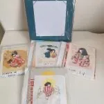 ZB114-31　わらべの思い出 ～春夏秋冬～　ハンドメイドキット　額付き 4点セット　1月　4月　6月　9月　6490円