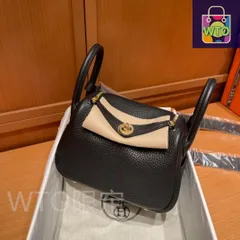 エルメス mini lindy ブラック ゴールド バックル レディース ハンドバッグ｜本日限定特価｜新品未使用-WTO輸入2-WTO店名をご確認ください-WD21