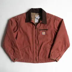 【希少/美品】Carhartt【 DETROIT JACKET デトロイトジャケット】 L W097 VRS ヴィンテージローズ ダック カーハート 古着 25100239