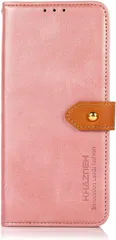 iphone 15  ケース カバー 手帳型 TPU&PUレザー 耐衝撃カバー おしゃれ CASE 汚れ防止 スタンド機能 実用 カード収納 ブック型  (ピンク)　AL269のサムネイル