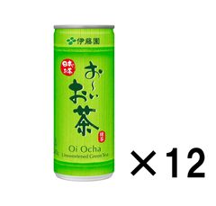 伊藤園 おーいお茶 緑茶 缶 245g×12本