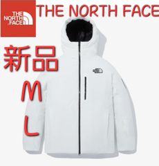 THE NORTH FACEノースフェイス 中綿ダウンジャケット 人気 新品 韓国ライン ホワイトレーベル オフホワイト チャウヌ着用 Ｍ  L