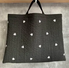 ヌビ レッスンバック ハート ブラック×ブラック