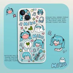 iPhone16e iPhone16Proケース ストラップ付き iphoneケース 可愛い ハードケース スマホケース iphone15proケース iphone14ケース iPhone13ケース iPhone6 iPhone12ケース 初音ミク ミニミク