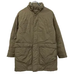 NIKE ナイロン ダウンジャケット ナイキ M ブラウン キッズ ブルゾン フルジップ 古着卸 アメリカ仕入 a611-5212のサムネイル