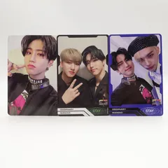 StrayKids ハン チャンビン ヒョンジン ODDINARY ユニット トレカ フォト カード 3枚セット HAN ハンジソン ハニ Changbin Hyunjin ジニ