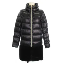 未使用級　20AW ヘルノ エコファー　コート　ロング　テディベア　黒　XL 未使用級 20AW ヘルノ エコファー コート ロング テディベア 黒 XL