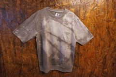 『藍染専門店が手掛ける墨染』メンズ　半袖　Tシャツ　ハンドメイド A032