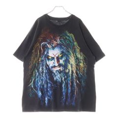 VINTAGE (ヴィンテージ) 90S ROB ZOMBIE100% HARDCORE ロブゾンビ ハードコア 半袖Tシャツ カットソー ブラック
