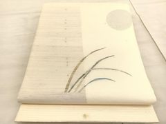 しつけ糸付き新品未使用】夏着物 付け下げ 単衣 枝垂れ 正絹 身丈157裄 