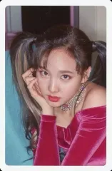 【中古】コレクションカード(女性) TWICE/ナヨン/裏面ピンク/5TH MINI ALBUM CD「What is Love?」初回購入特典フォトカードセット(A Ver.)