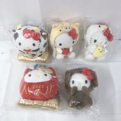 【非売品】ハローキティ キティちゃん ヤクルト 干支ぬいぐるみセット ヤクルト限定 非売品 ハローキティ 干支ぬいぐるみ5点セット - メルカリ