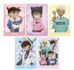 江戸川コナン 灰原哀 安室透 怪盗キッド 名探偵コナン ポストカードセット ロリポップ 5枚入り コナン グッズ