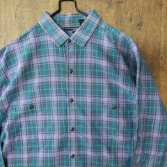 Patagonia ポルトガル製 チェック シャツ ヴィンテージ アメカジ 古着 90-00s ポルトガル製 Patagonia オーガニック コットン